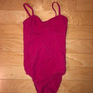 Natalie Pinched Camisole Leotard